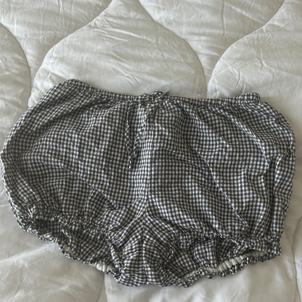 Aritzia Gingham Shorts